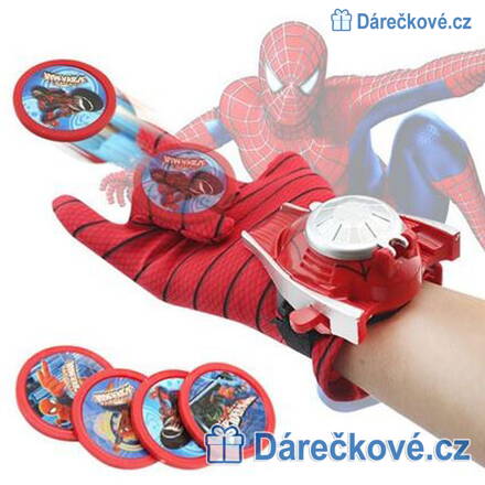 Střílející rukavice Spiderman, typ 1