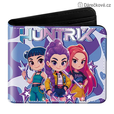 Peněženka K-pop: Lovkyně démonů (Demon Hunters). typ 2