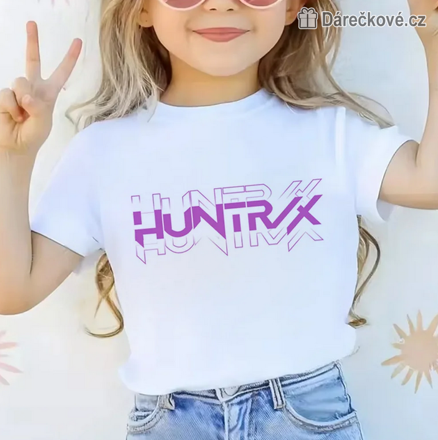 Bílé tričko K-pop Lovkyně démonů | Demon Hunters dětské tričko