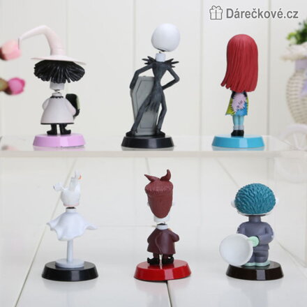 Figurky Ukradené Vánoce | The Nightmare Before Christmas 6 ks 