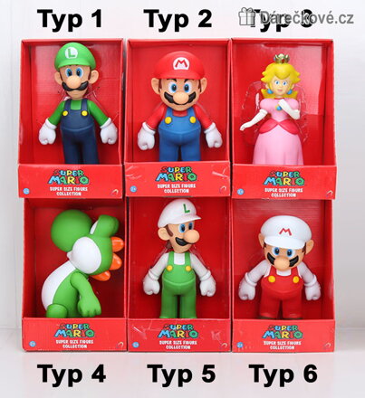 Figurky Super Mario Bros | Herní figurky Mario pro děti