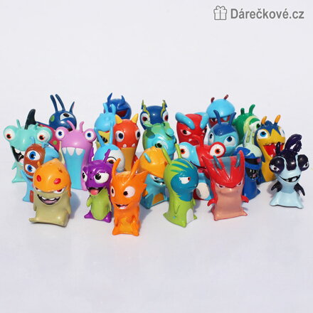 Figurky Příšerky Monsters 24 ks 5 cm | Sada plastových figurek příšerek