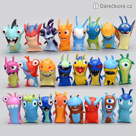 Figurky Příšerky Monsters 24 ks 5 cm | Sada plastových figurek příšerek
