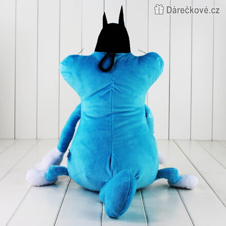 Plyšový Oggy 38 cm | Plyšák Oggy a škodíci pro děti
