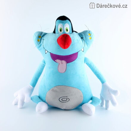 Plyšový Oggy 38 cm | Plyšák Oggy a škodíci pro děti