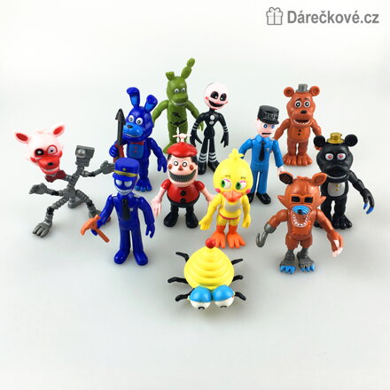 Figurky ze hry Five Nights at Freddy's, 12 ks