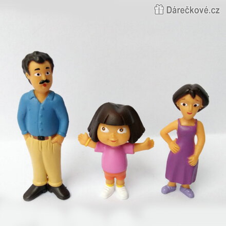 Figurky Dora 12 ks | Pohádkové postavičky Dora průzkumnice