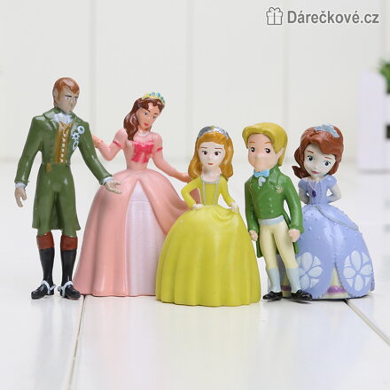 12 figurek z pohádky princezna Sofie (Sofia)