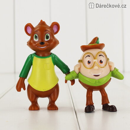 Figurky z pohádky Zlatovláska a medvídek (Goldie & Bear), 9 ks