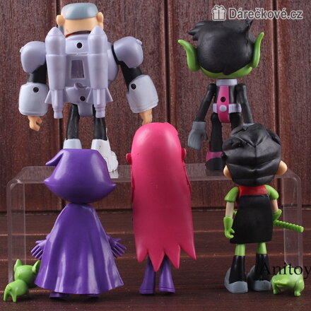 Figurky Teen Titans GO! 7 ks | Akční figurky Mladí Titáni do toho