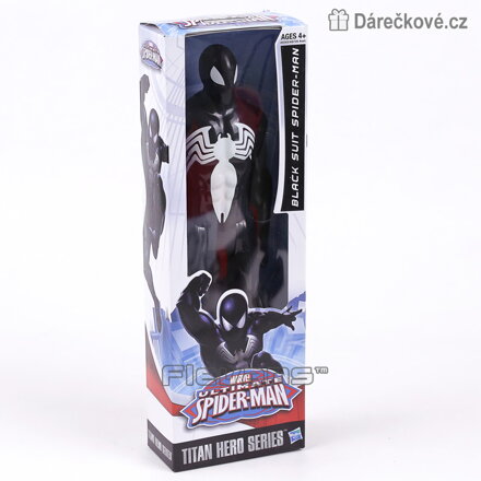 Pohyblivá figurka černý Spiderman 30cm