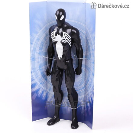 Pohyblivá figurka černý Spiderman 30cm