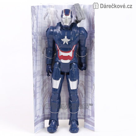 Pohyblivá figurka Iron Man Patriot 30 cm | Velká akční figurka Marvel