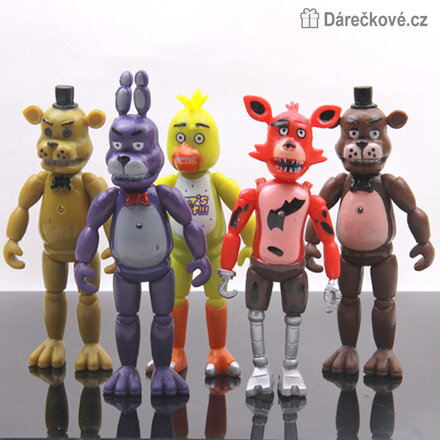 Set figurek Five Nights at Freddy's 15 cm | FNAF figurky 5 ks