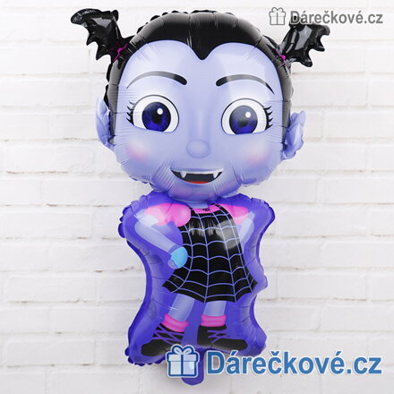 3x Fóliové balónky Vampirina 86 × 60 cm | Narozeninová dekorace