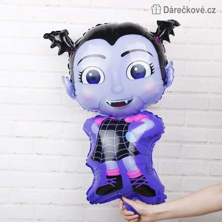 3x Fóliové balónky Vampirina 86 × 60 cm | Narozeninová dekorace
