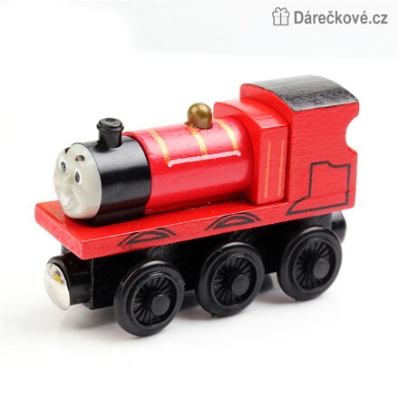 Dřevěné vláčky z pohádky Mašinka Tomáš (Thomas & Friends)