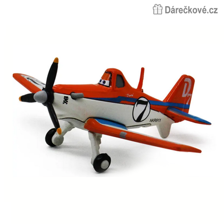 Dusty model letadla Pixar Planes | Letadlo z pohádky Disney Cars a Letadla