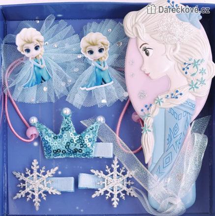 Hřeben a vlasové doplňky Elza Frozen | Ledové království sada pro holčičky
