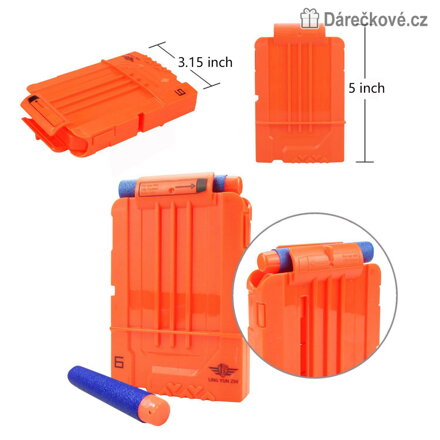 Vesta s vybavením typu Nerf – set 5 kusů