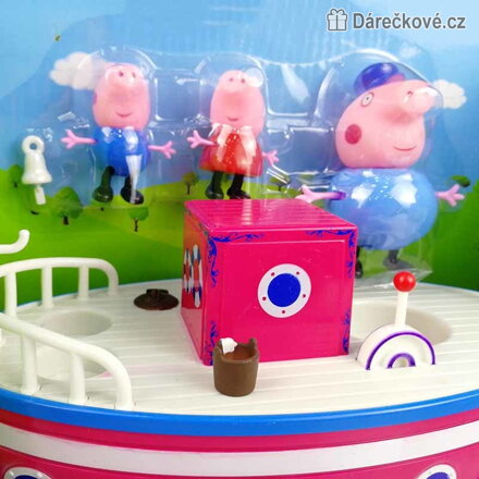 Prasátko Peppa - Pepina (Peppa Pig), Loď růžová