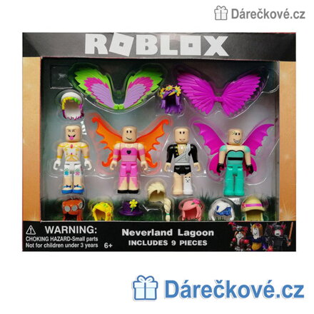 Figurky Roblox s křídly 4 ks | Herní figurky Roblox pro děti
