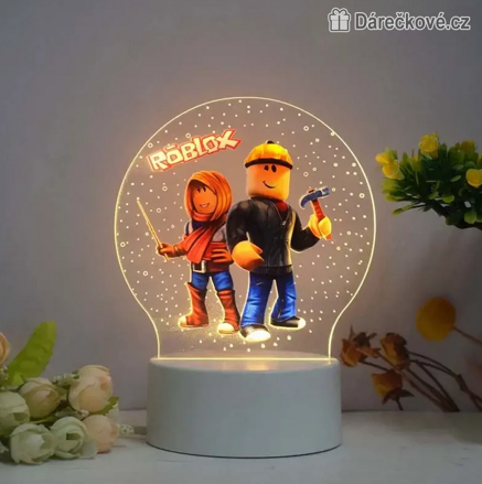 Lampička Roblox 5 typů | LED lampička Roblox pro děti