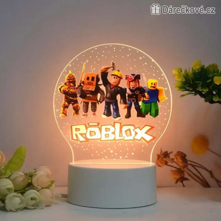 Lampička Roblox 5 typů | LED lampička Roblox pro děti