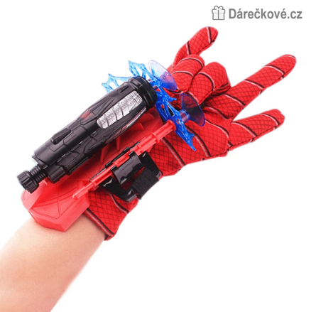 Střílející rukavice SpiderMan | Spiderman vystřelovací rukavice, typ 2