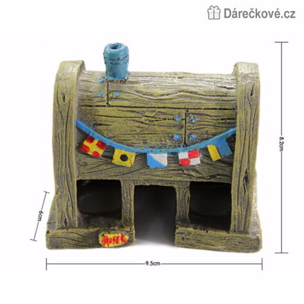 Restaurace Krusty Krab SpongeBob | Domeček SpongeBob do akvária i na hraní