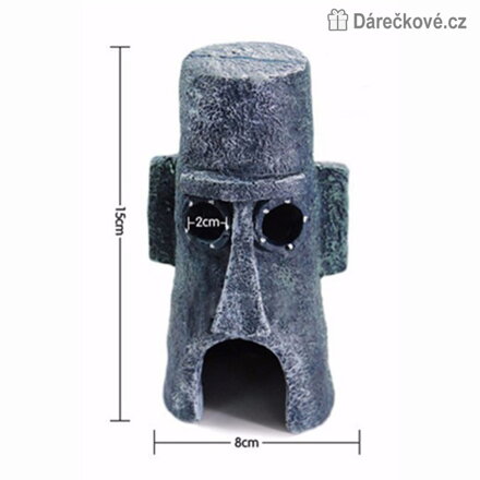 Dům Sepiáka, domeček na hraní nebo do akvária (Spongebob)