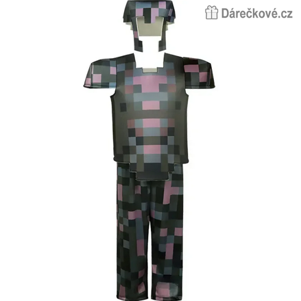 Karnevalový kostým Minecraft | Dětský kostým Minecraft, typ 1
