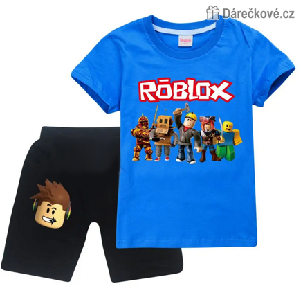 Dětské tričko a kraťasy Roblox | Letní set Roblox pro děti