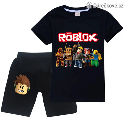 Dětské tričko a kraťasy Roblox | Letní set Roblox pro děti