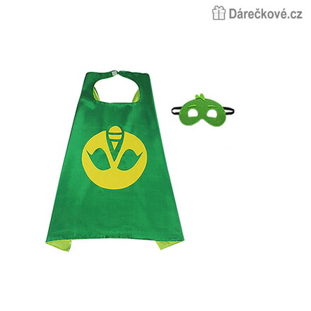 Dětský kostým PJ Masks s pláštěm a maskou | Karnevalový kostým Pyžamasky
