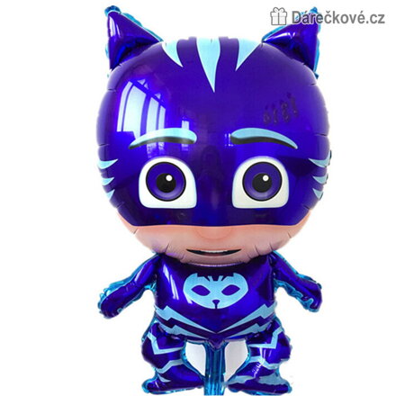 3x Fóliový balónek PJ Masks 74 × 46 cm | Pyžamasky balón