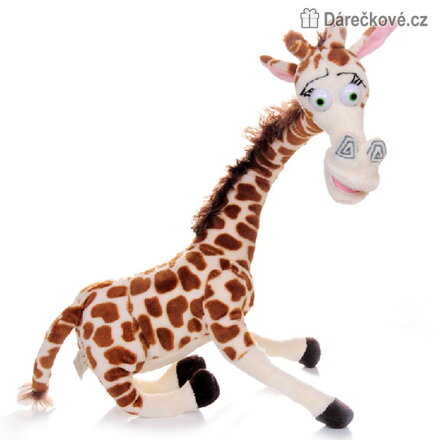 Plyšová žirafa Melman z pohádky Madagaskar