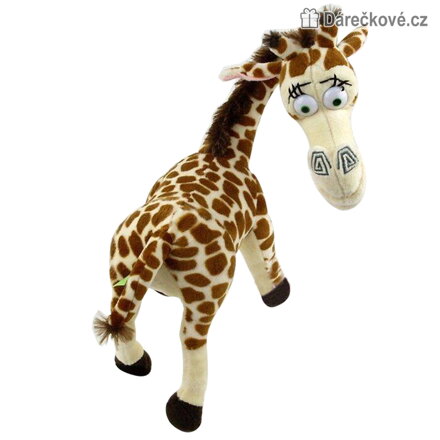 Plyšová žirafa Melman z pohádky Madagaskar