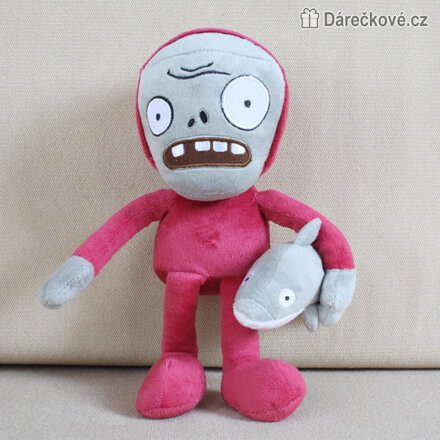 Plyšový zombík ze hry Plants vs. Zombies, vel. 30cm