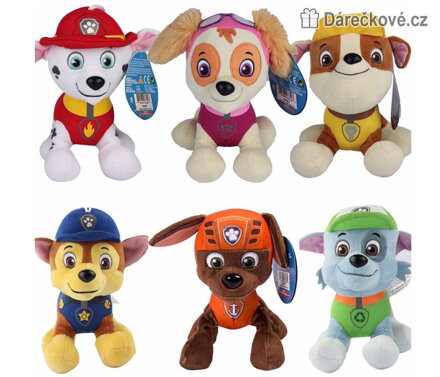 Plyšáci Psí Patrola Paw Patrol 18–30 cm | Plyšové hračky Tlapková patrola