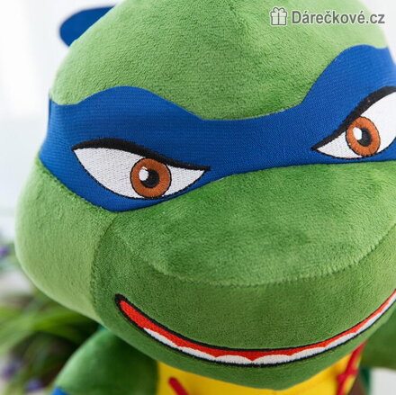 Plyšová Ninja želva 25/40cm - Michelangelo 