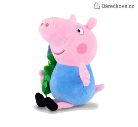 Plyšové prasátko Pepina a Tomík, vel. 19cm (Peppa Pig)
