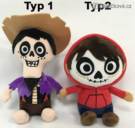 Plyšové hračky COCO Pixar 20 cm | Pohádkoví plyšáci pro děti