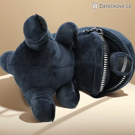 Alien Xenomorph plyšák 23 cm | Plyšová hračka se zipovými ústy
