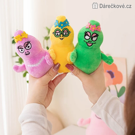 Plyšáci Barbapapa a jeho rodinka | Pohádkové plyšové hračky pro děti