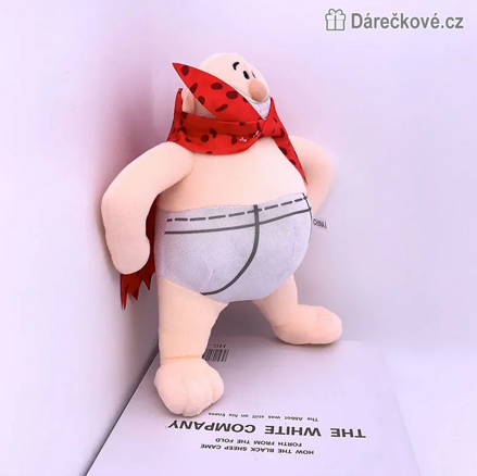 Plyšový Kapitán Bombarďák 22 cm | Captain Underpants plyšák