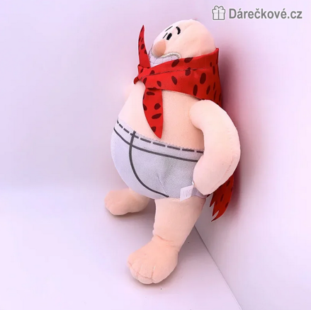 Plyšový Kapitán Bombarďák 22 cm | Captain Underpants plyšák