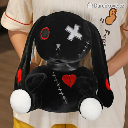 Plyšový Crazy Rabbit 25 cm | Šílený králík plyšák 3 typy