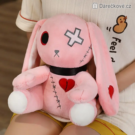 Plyšový Crazy Rabbit 25 cm | Šílený králík plyšák 3 typy