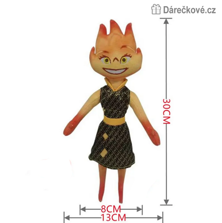 Plyšové hračky z filmu Mezi živly (Elemental)